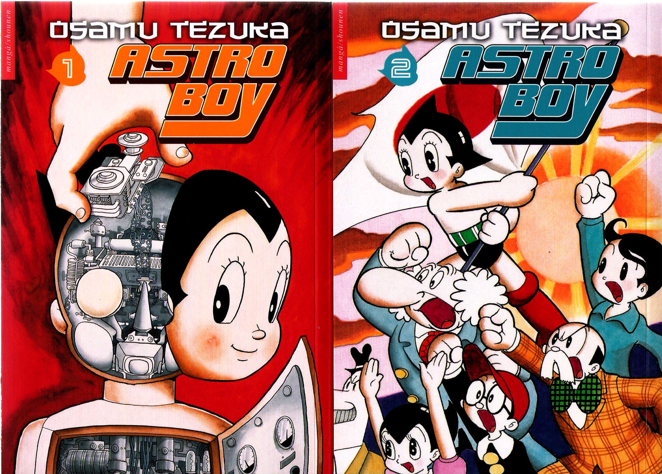 Leituras de BD/ Reading Comics Astro Boy Vol. 1 & Vol.2