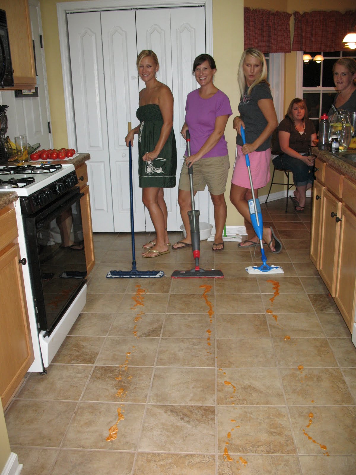 Nunnally Family Fun Mopping Good Time
