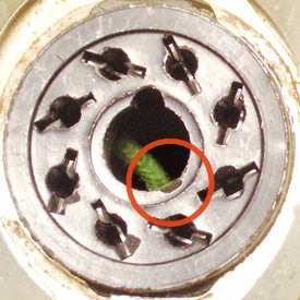 vacuum tube valve improper insertion
