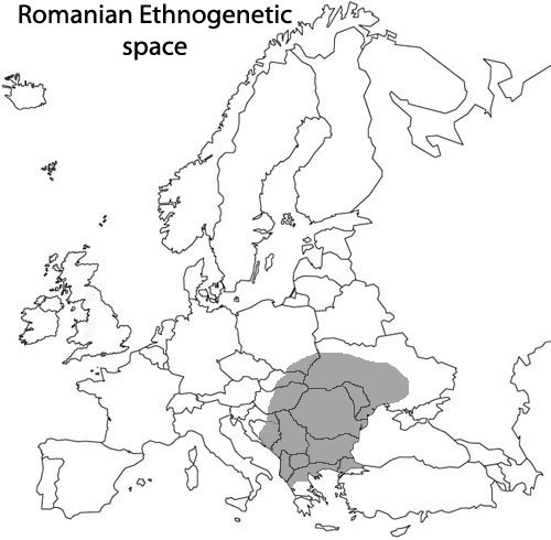 Spaţiul etnogenetic românesc
