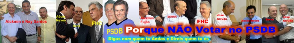 Porque não votar Geraldo Alckmin 