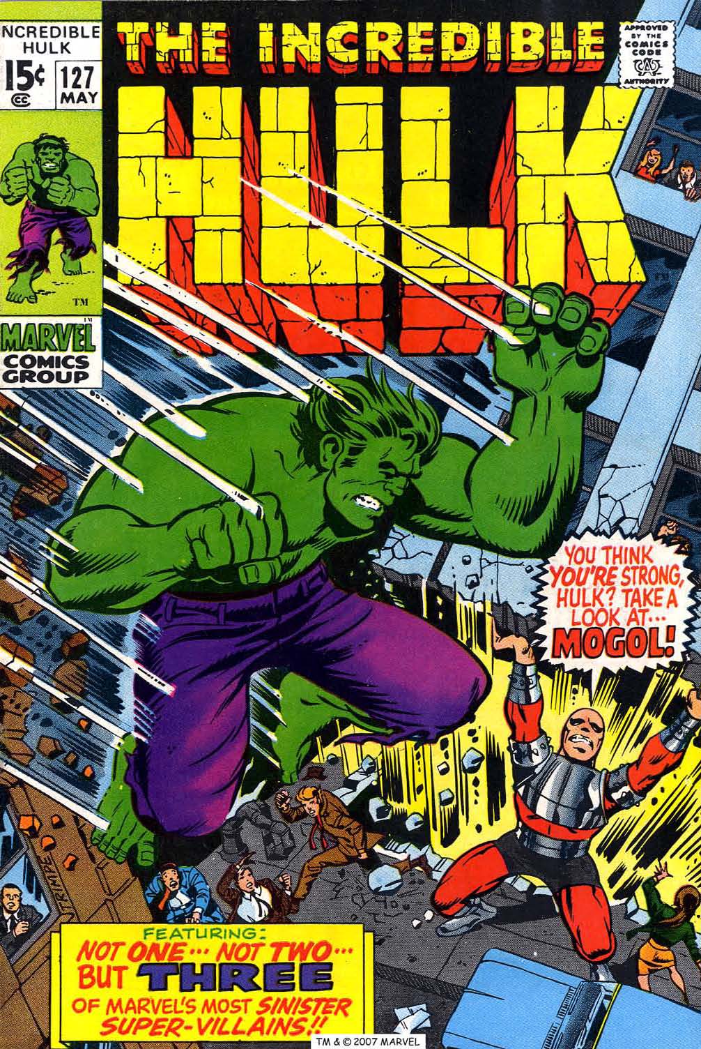 Read online The Incredible Hulk (1968) comic -  Issue #127 - 1