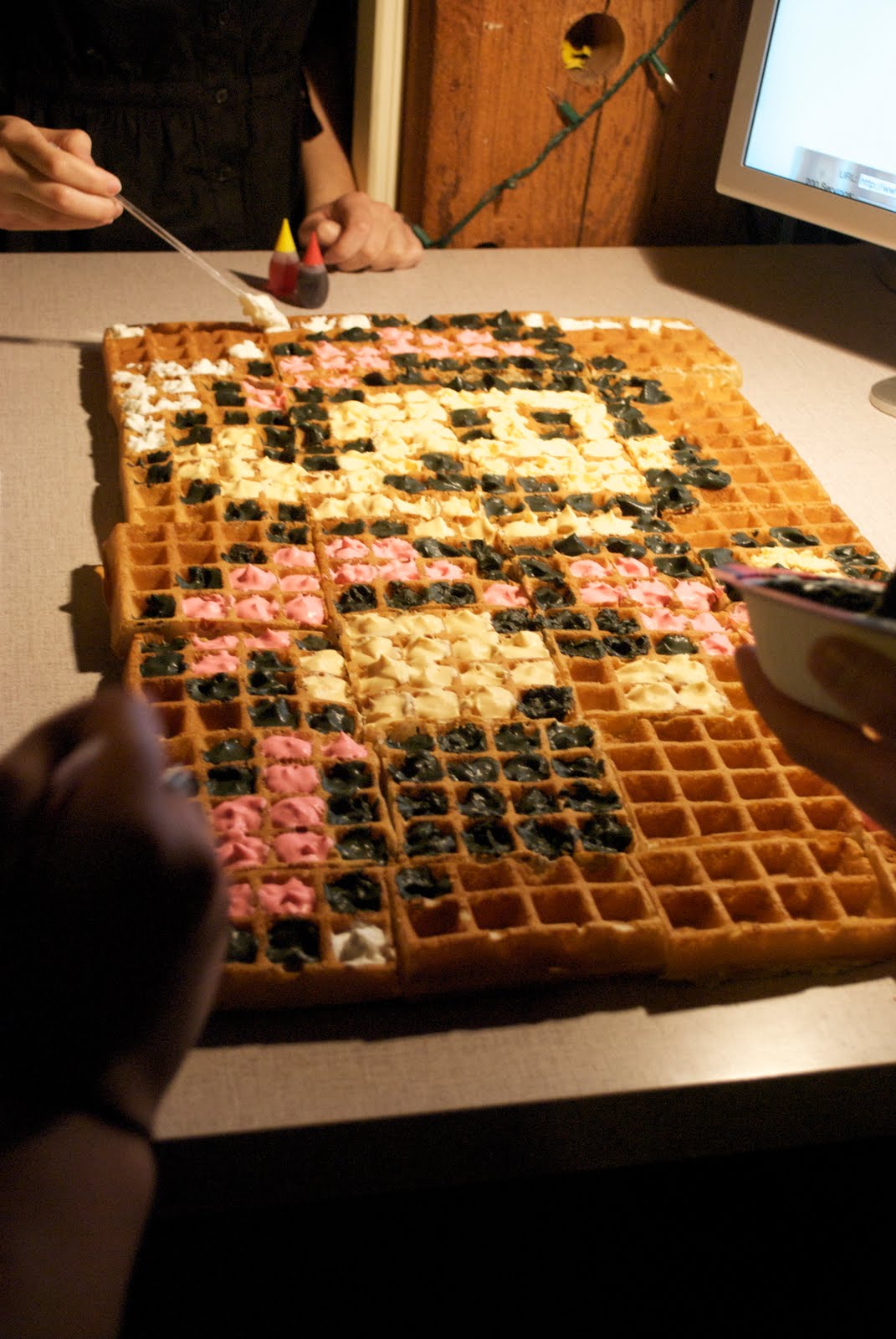 Fun Food Fight The Art of The Waffle