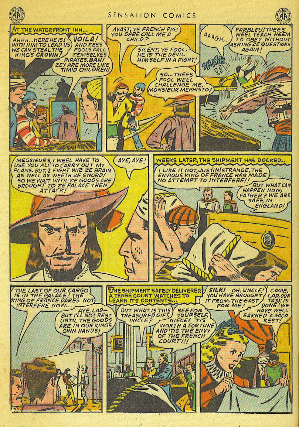 Read online Sensation (Mystery) Comics comic -  Issue #42 - 24