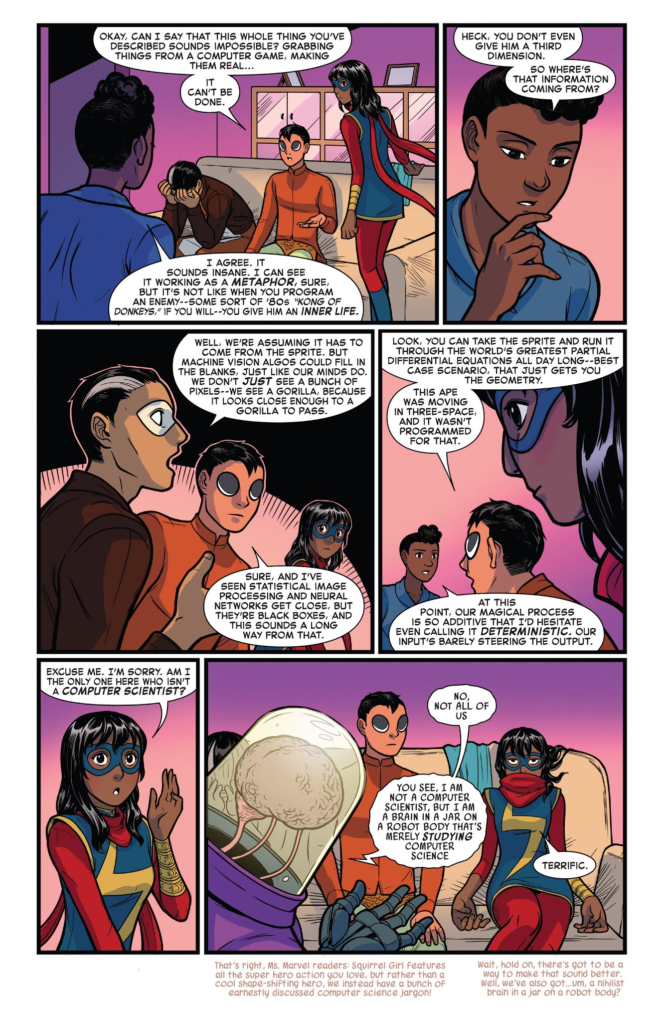 Read online Marvel Rising: Squirrel Girl & Ms. Marvel comic -  Issue # Full - 5