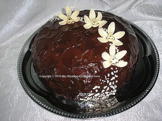 Tort cupola de ciocolata/ Chocolate Dome Cake
