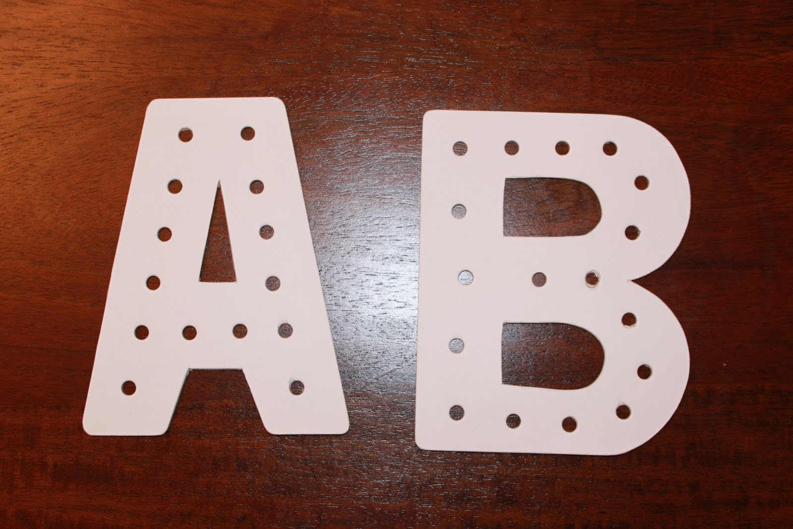 Alphabet Lacing Cards Free Printables