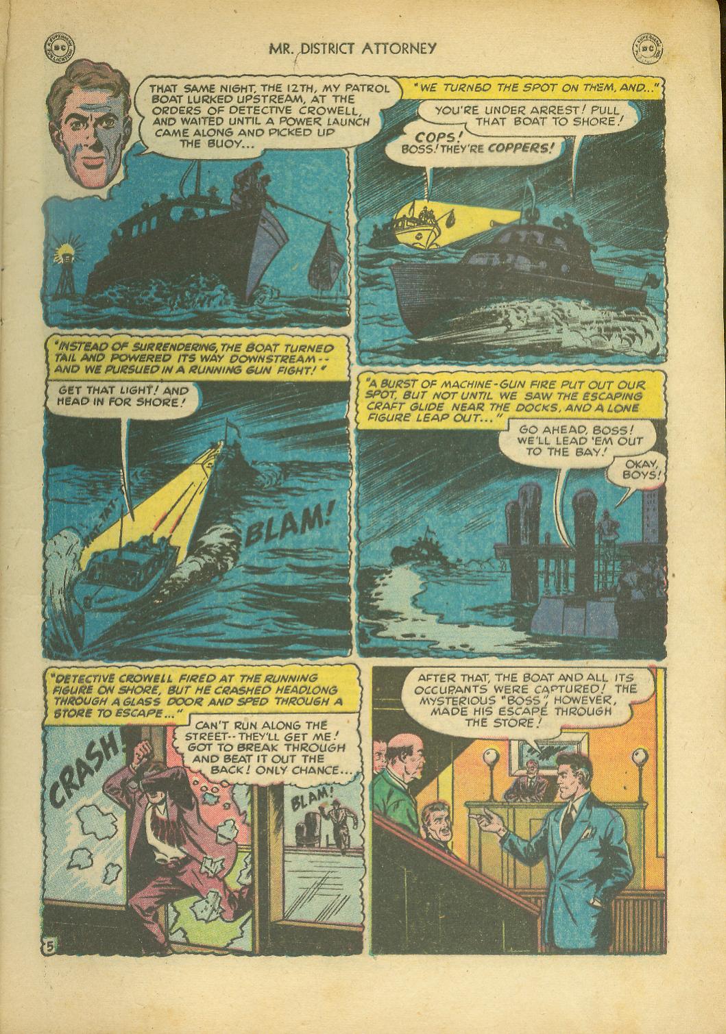 Read online Mr. District Attorney comic -  Issue #7 - 7