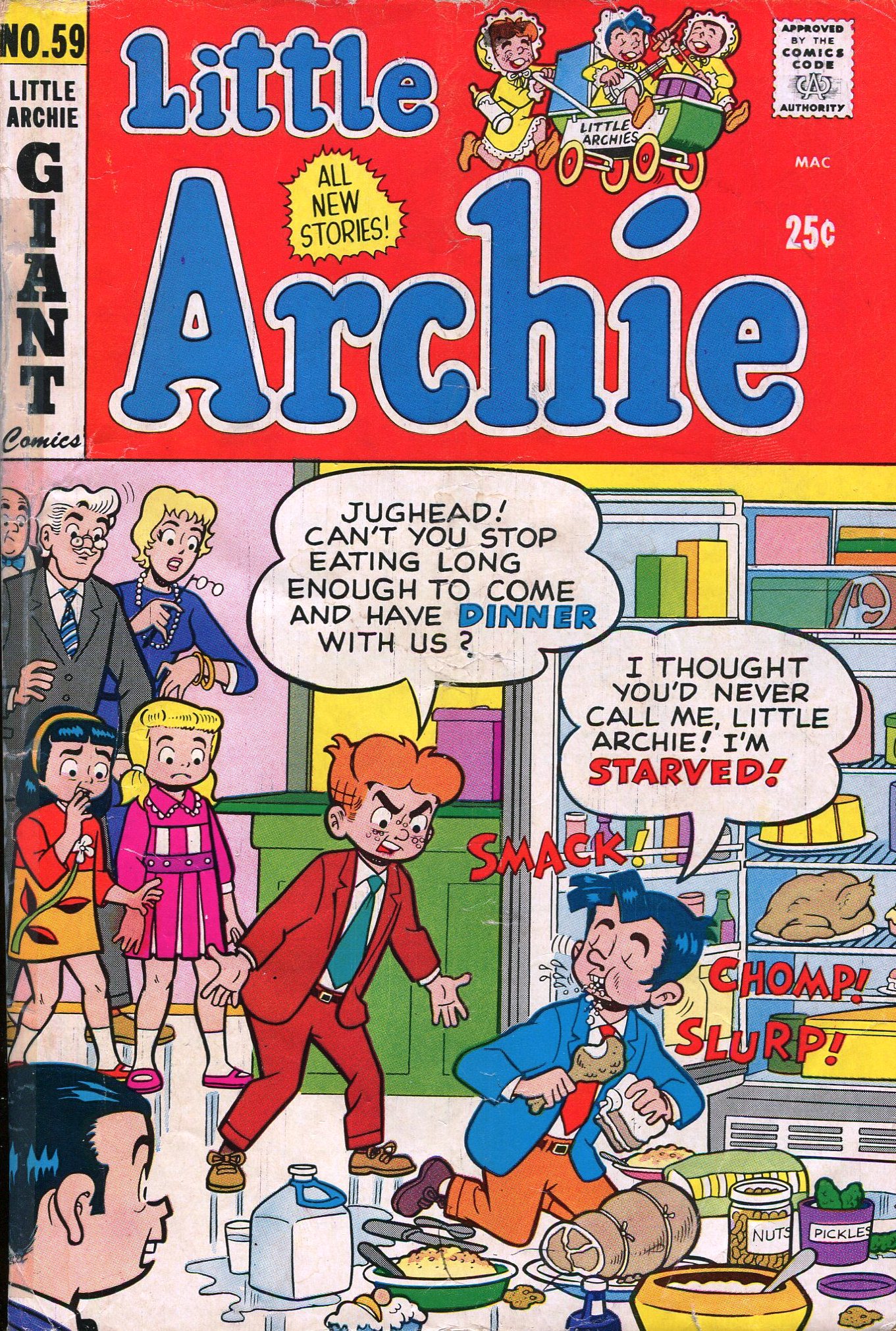 Read online The Adventures of Little Archie comic -  Issue #59 - 1