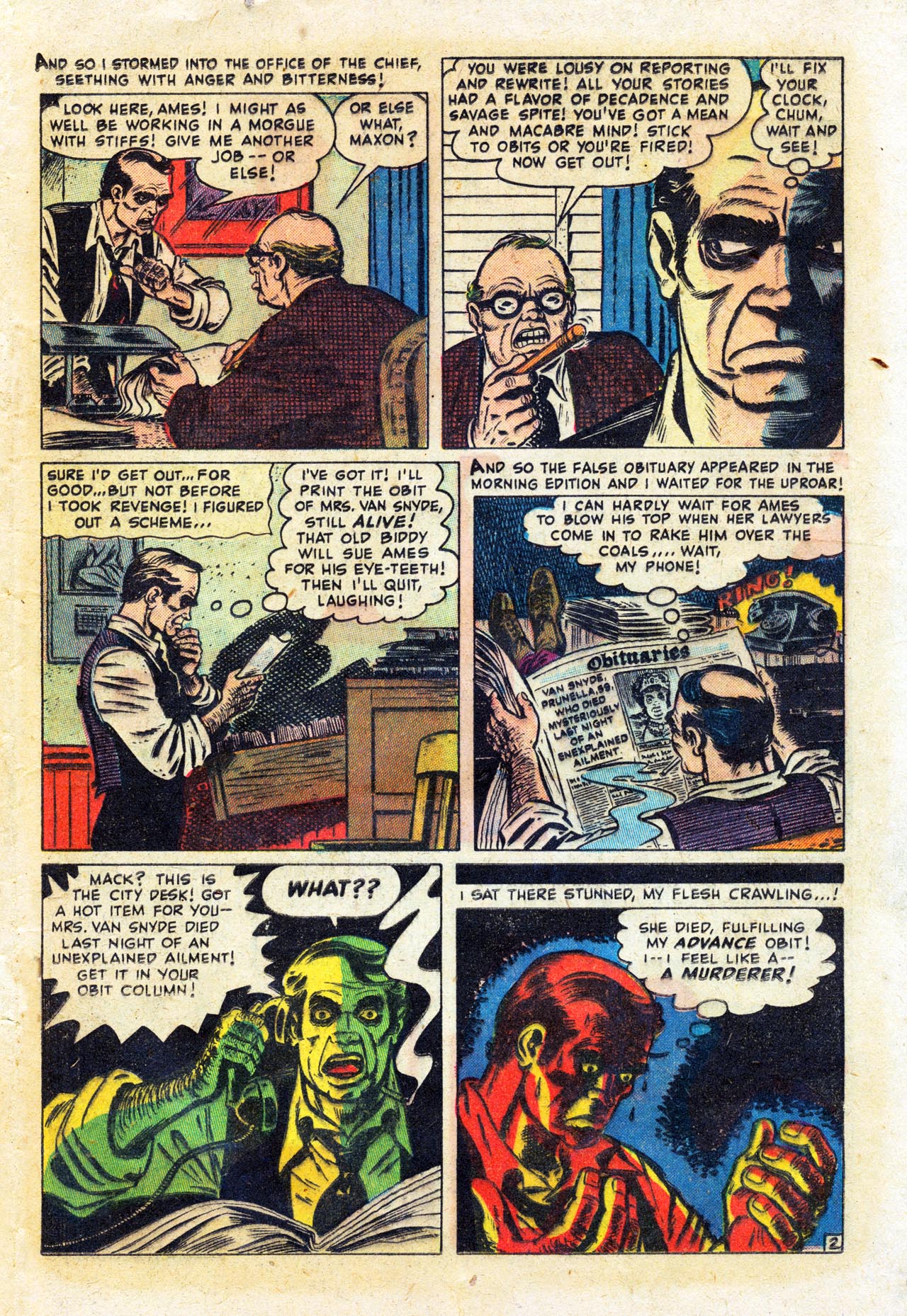 Read online Mystic (1951) comic -  Issue #10 - 11