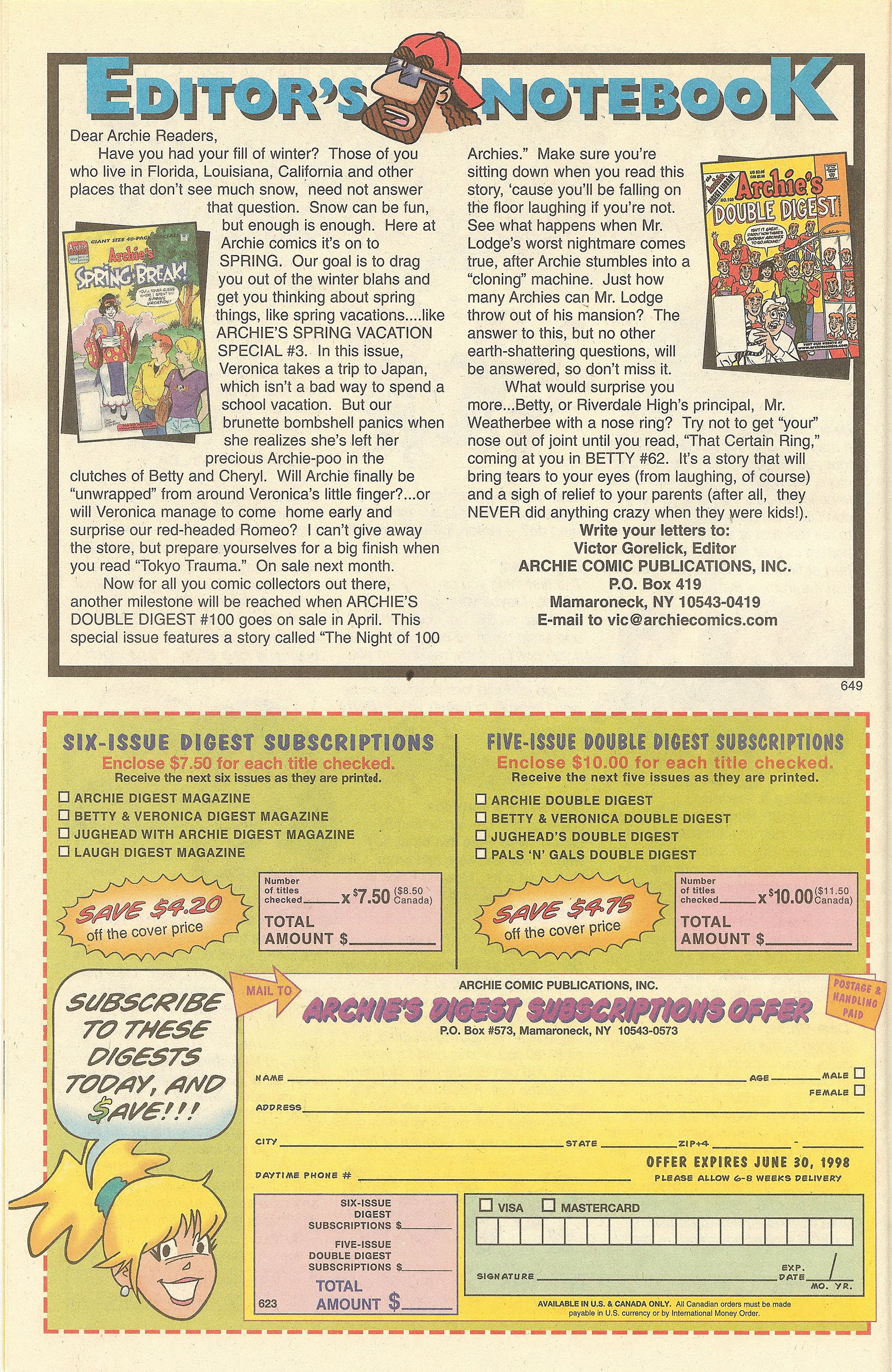 Read online Betty & Veronica Spectacular comic -  Issue #29 - 28