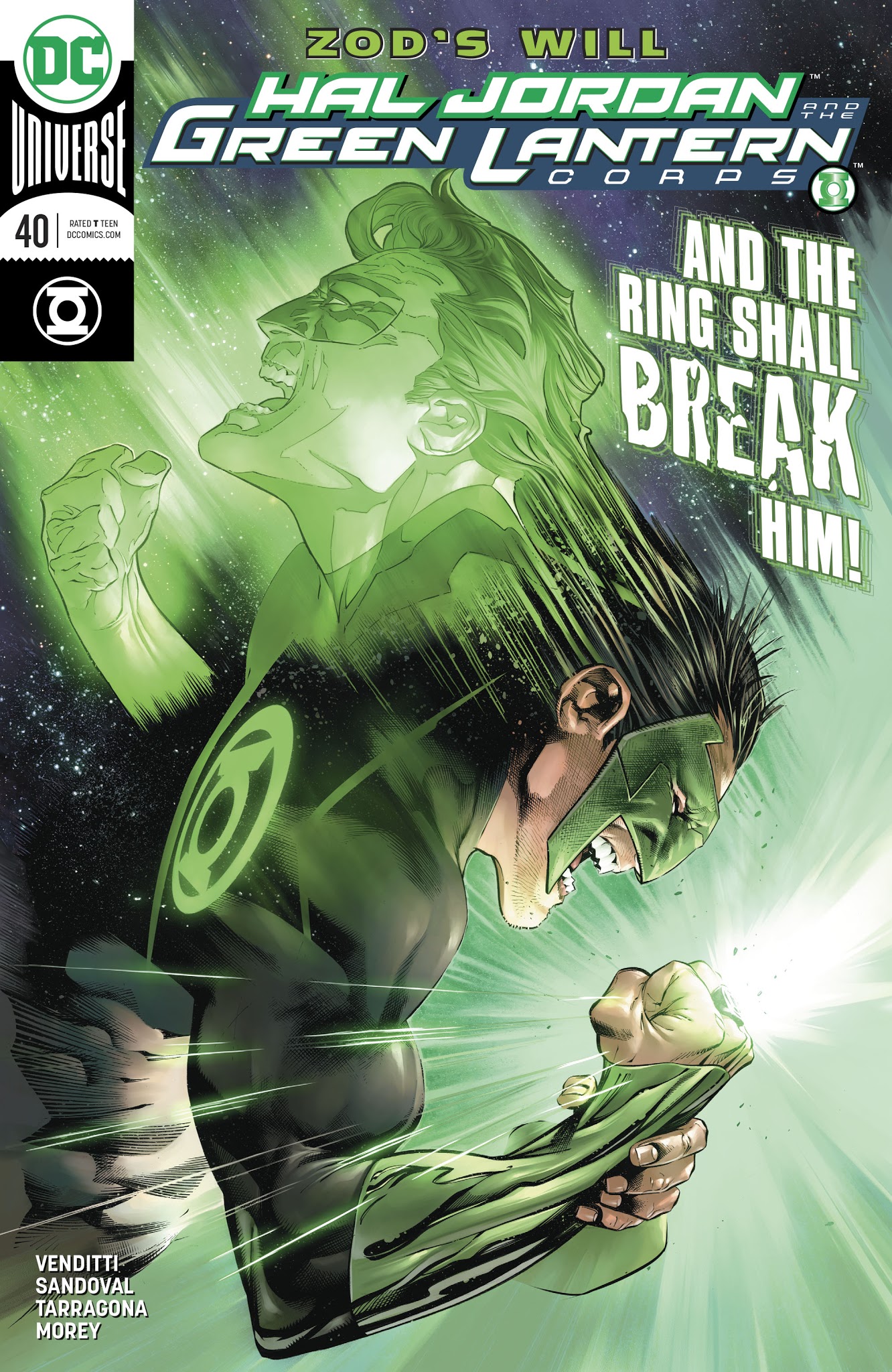 Read online Hal Jordan And The Green Lantern Corps comic -  Issue #40 - 1