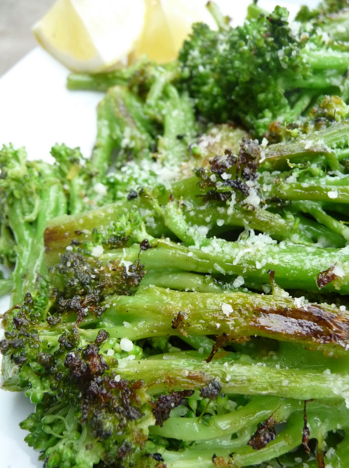 Christine's Cuisine Grilled Broccoli