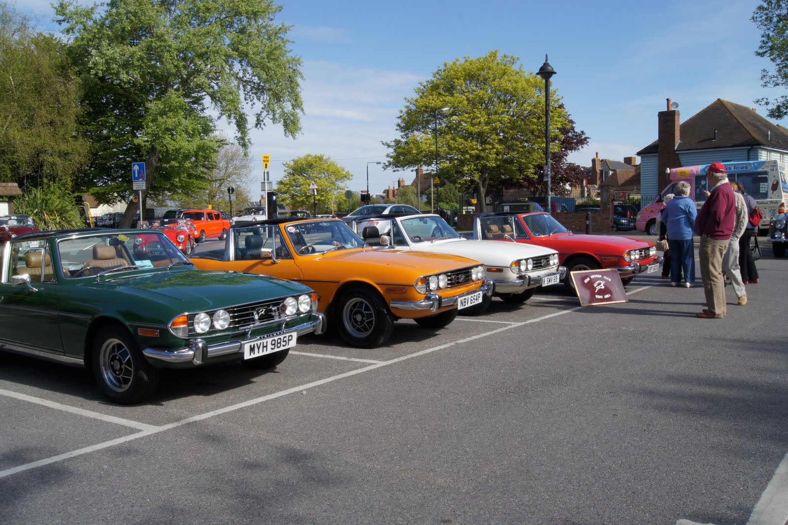 Faversham Classic Car Show 16 May 2010 Topaz Triumph Stag History File