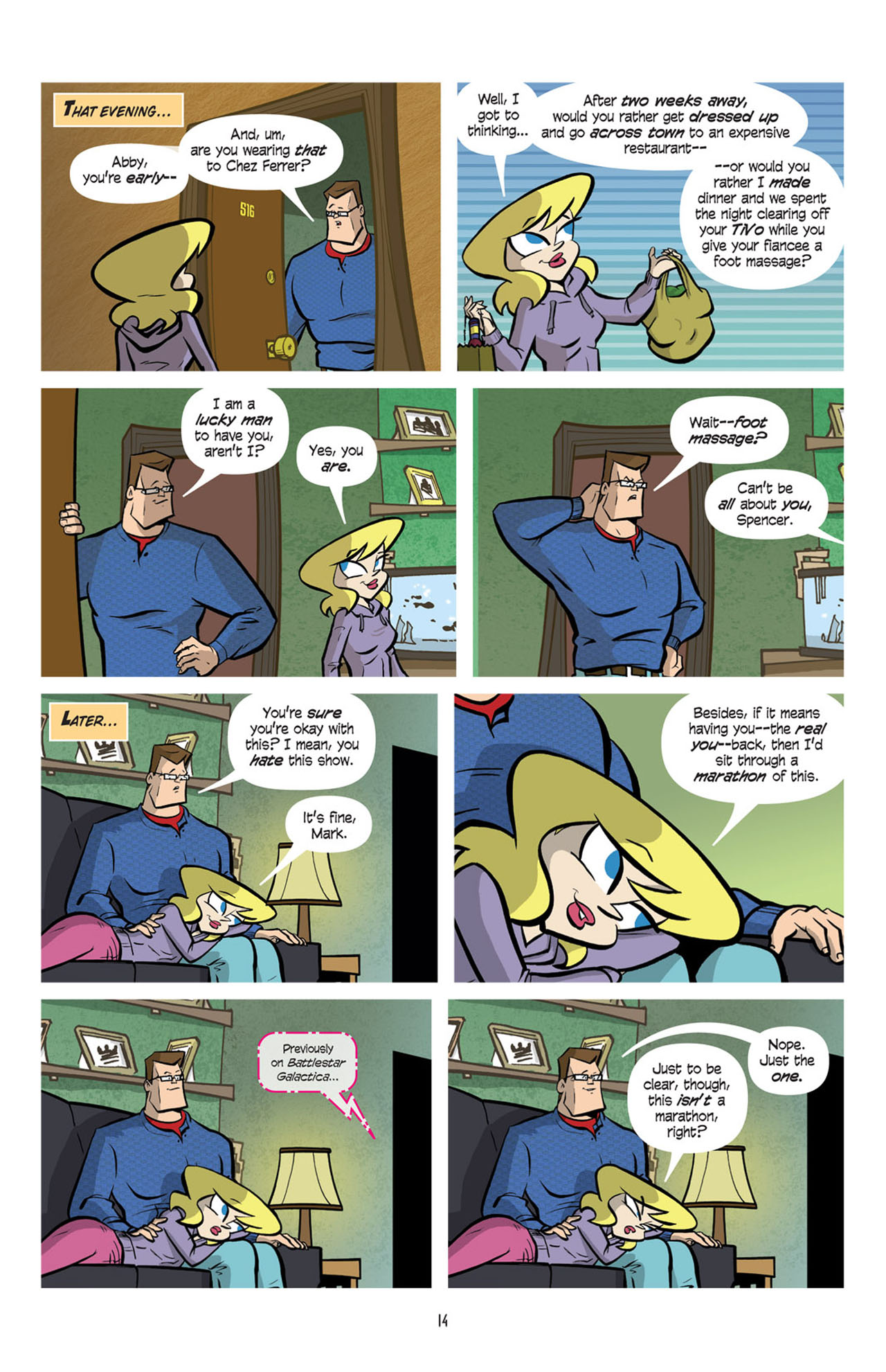 Read online Love and Capes comic -  Issue #9 - 15