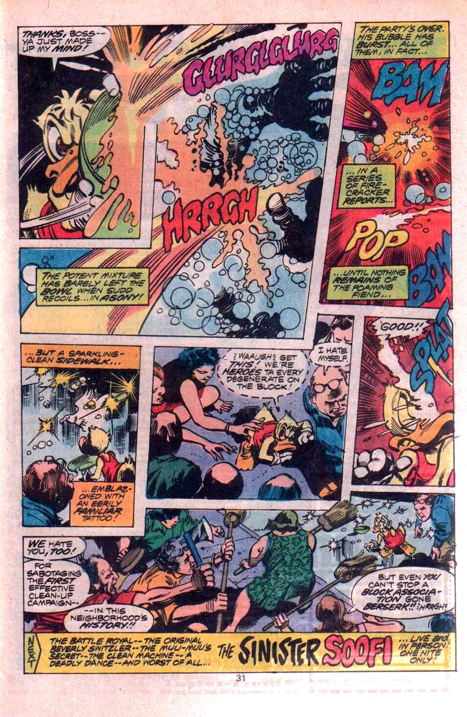 Read online Howard the Duck (1976) comic -  Issue #20 - 18