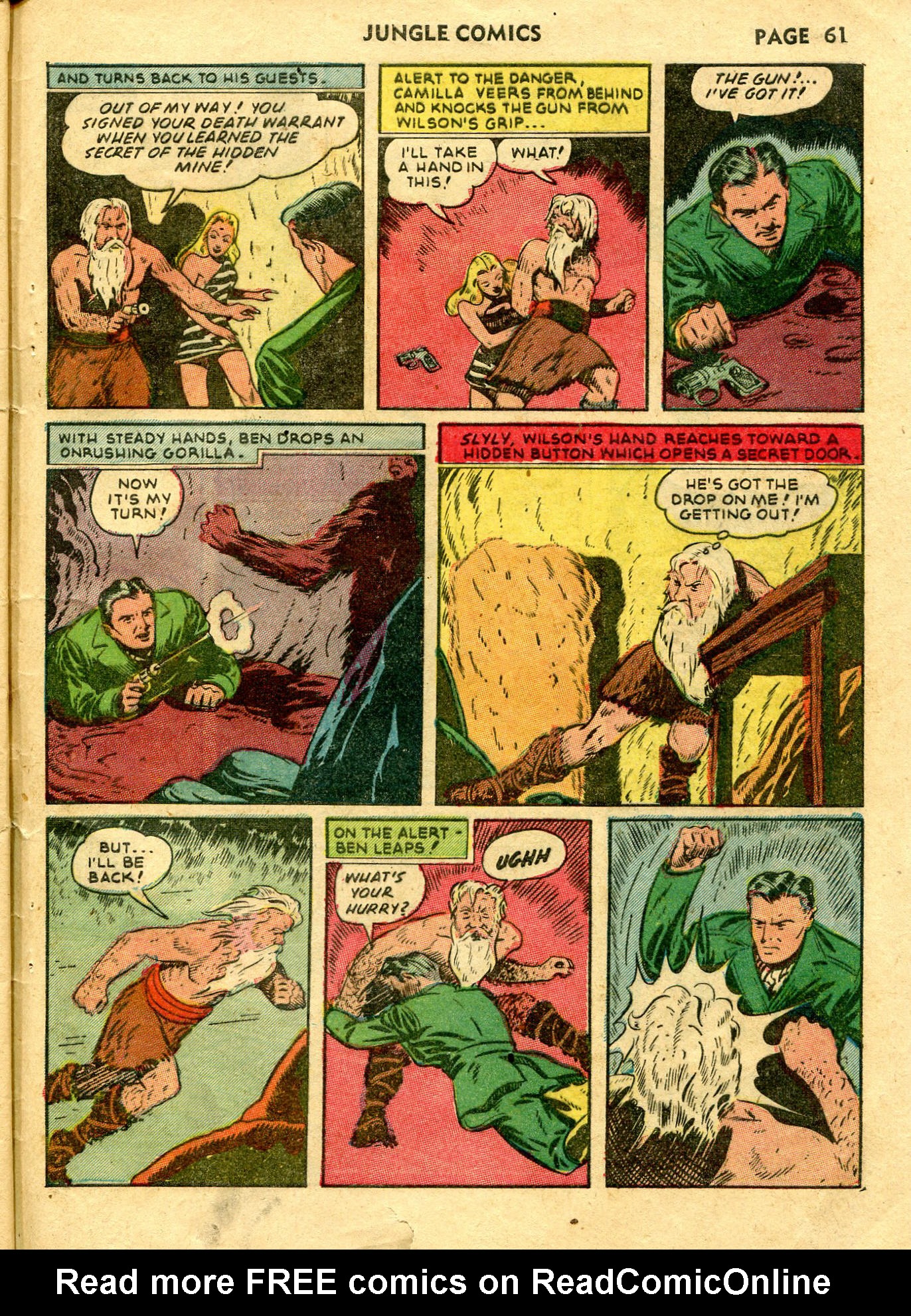 Read online Jungle Comics comic -  Issue #28 - 64