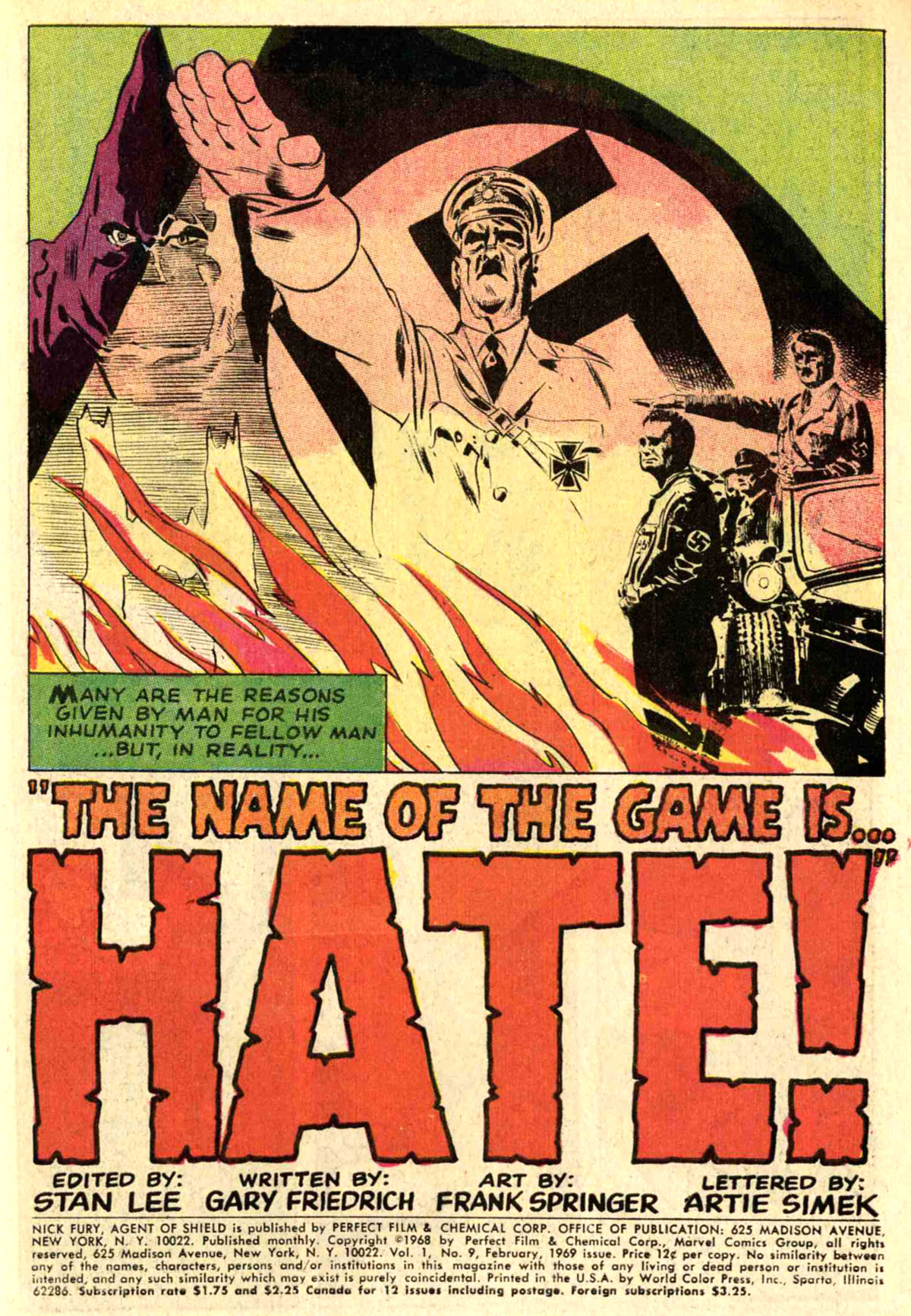 Read online Nick Fury, Agent of SHIELD comic -  Issue #9 - 3
