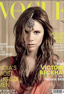 Victoria Beckham becomes Indian Bride