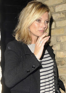 Kate Moss keeps 100 cigarettes with her