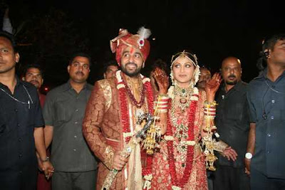 Raj Kundra and Shilpa Shetty got Married