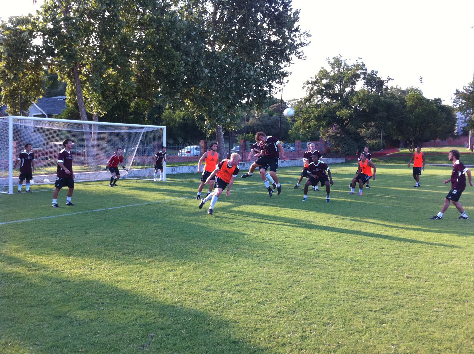 Trinity University Men's Soccer August 2010