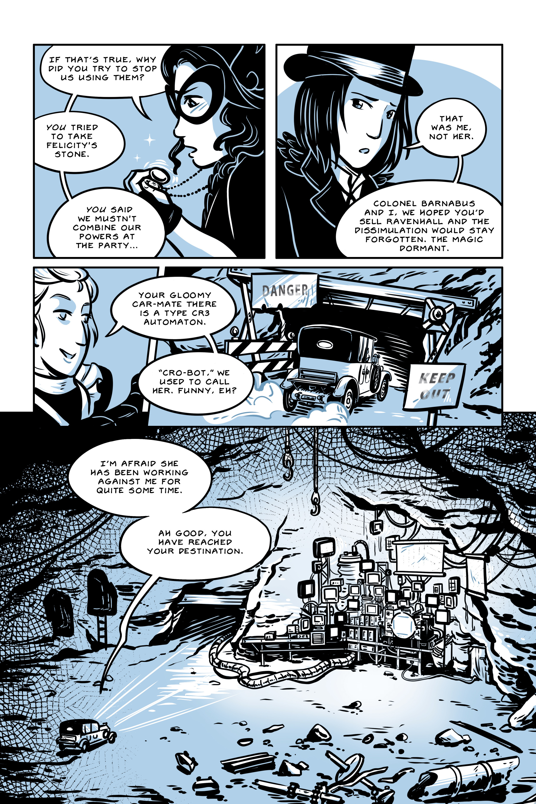 Read online Conspiracy of Ravens comic -  Issue # TPB - 108