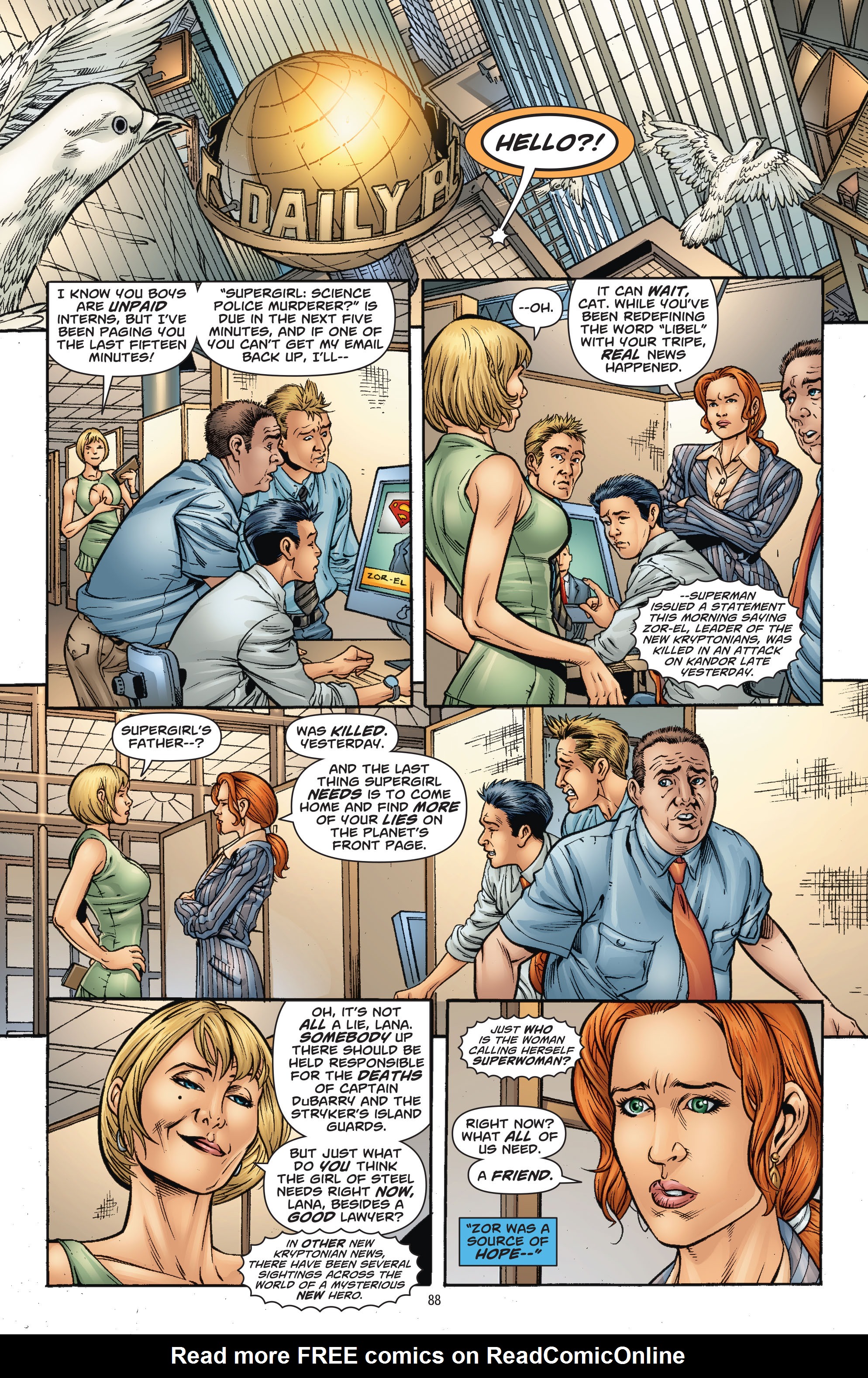 Read online Superman: New Krypton comic -  Issue # TPB 2 - 85