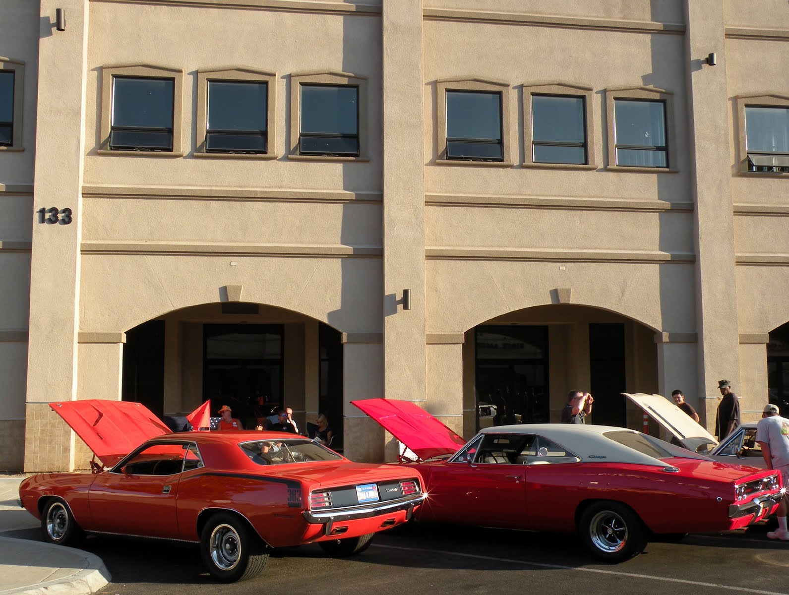 Just A Car Guy El Cajon car cruise got off to a late start for the car