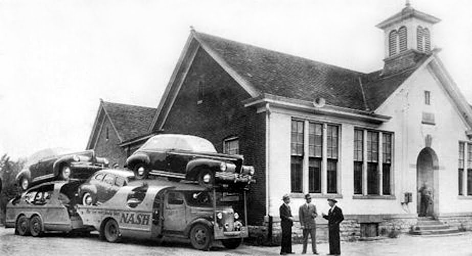 Just A Car Guy Among the first commercial car transporters, it's