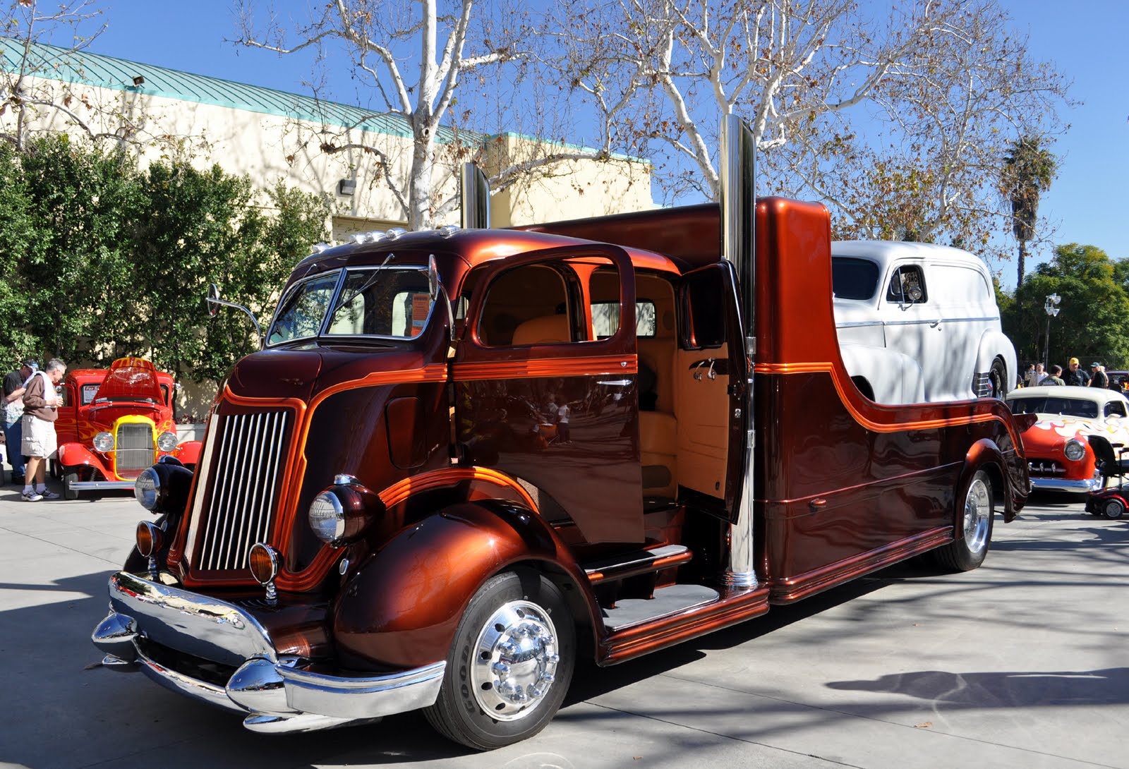 Just A Car Guy: cool hauler at the GNRS, I didn't get the info, but it