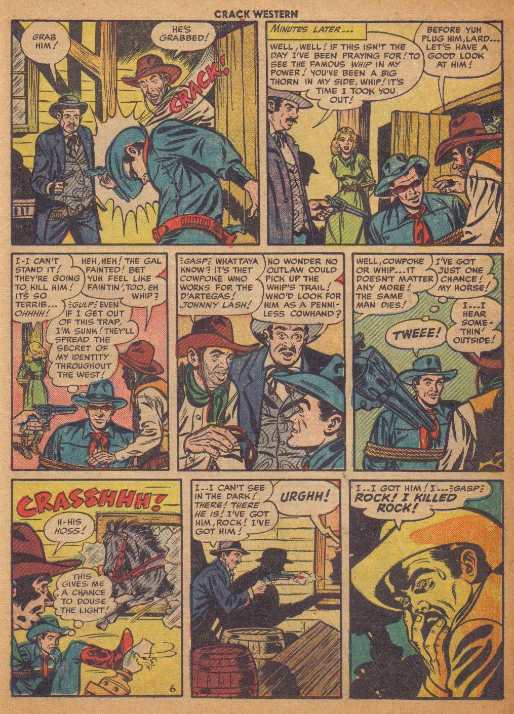 Read online Crack Western comic -  Issue #84 - 23