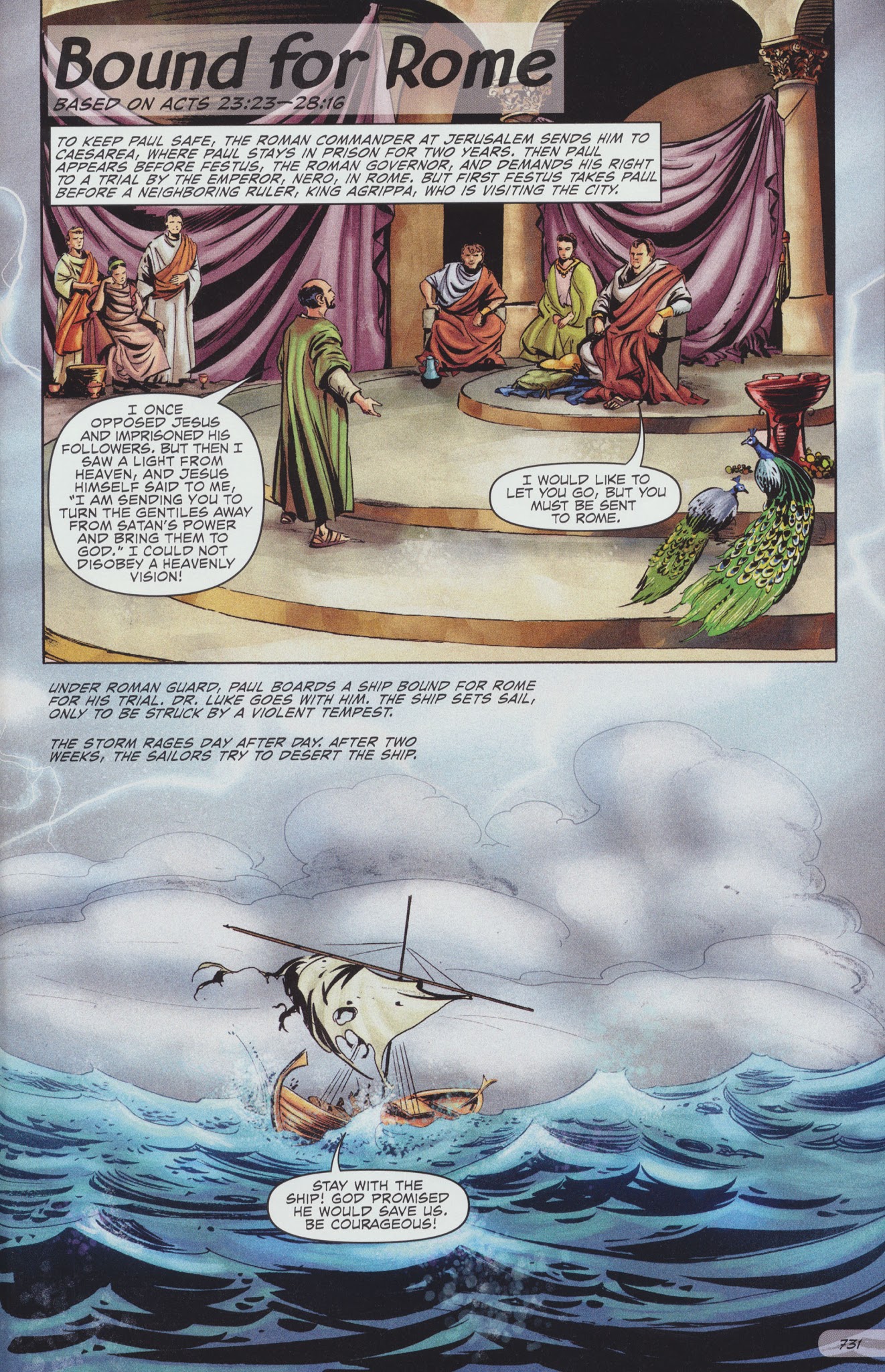 Read online The Action Bible comic -  Issue # TPB 2 - 354