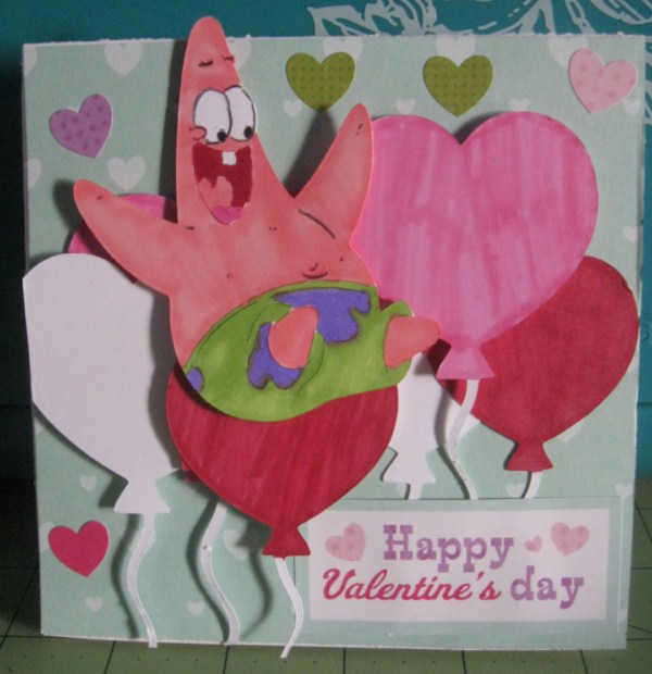patrick star valenties day