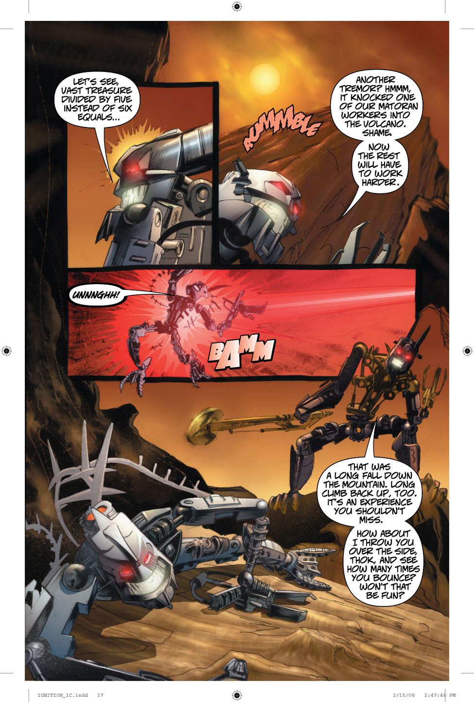 Read online Bionicle: Ignition comic -  Issue #1 - 14