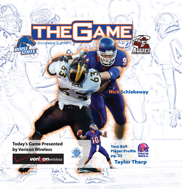Boise State Football Game Program