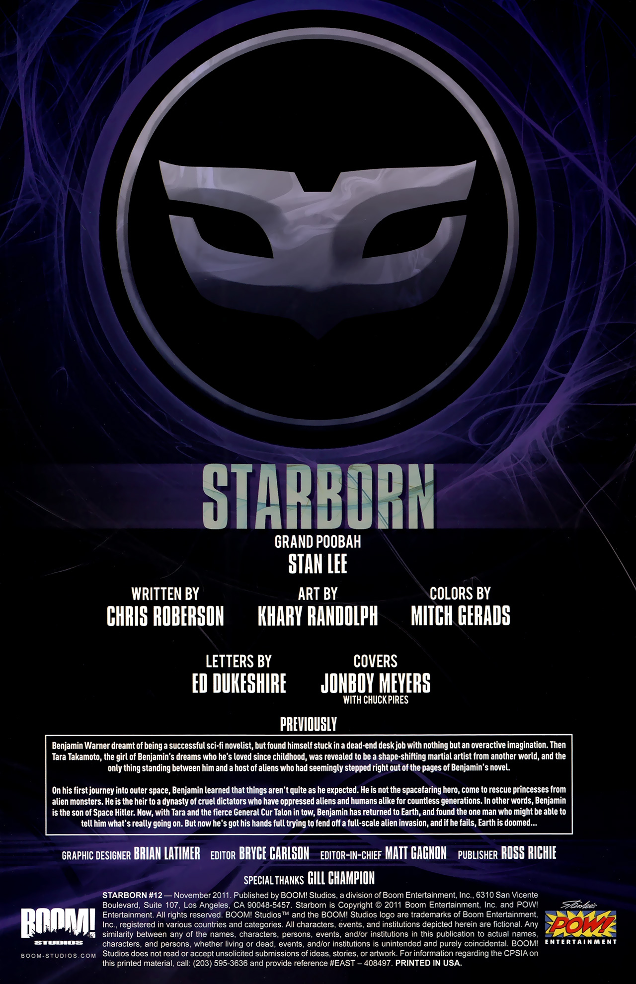 Read online Starborn comic -  Issue #12 - 2