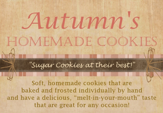 Autumn's Homemade Cookies
