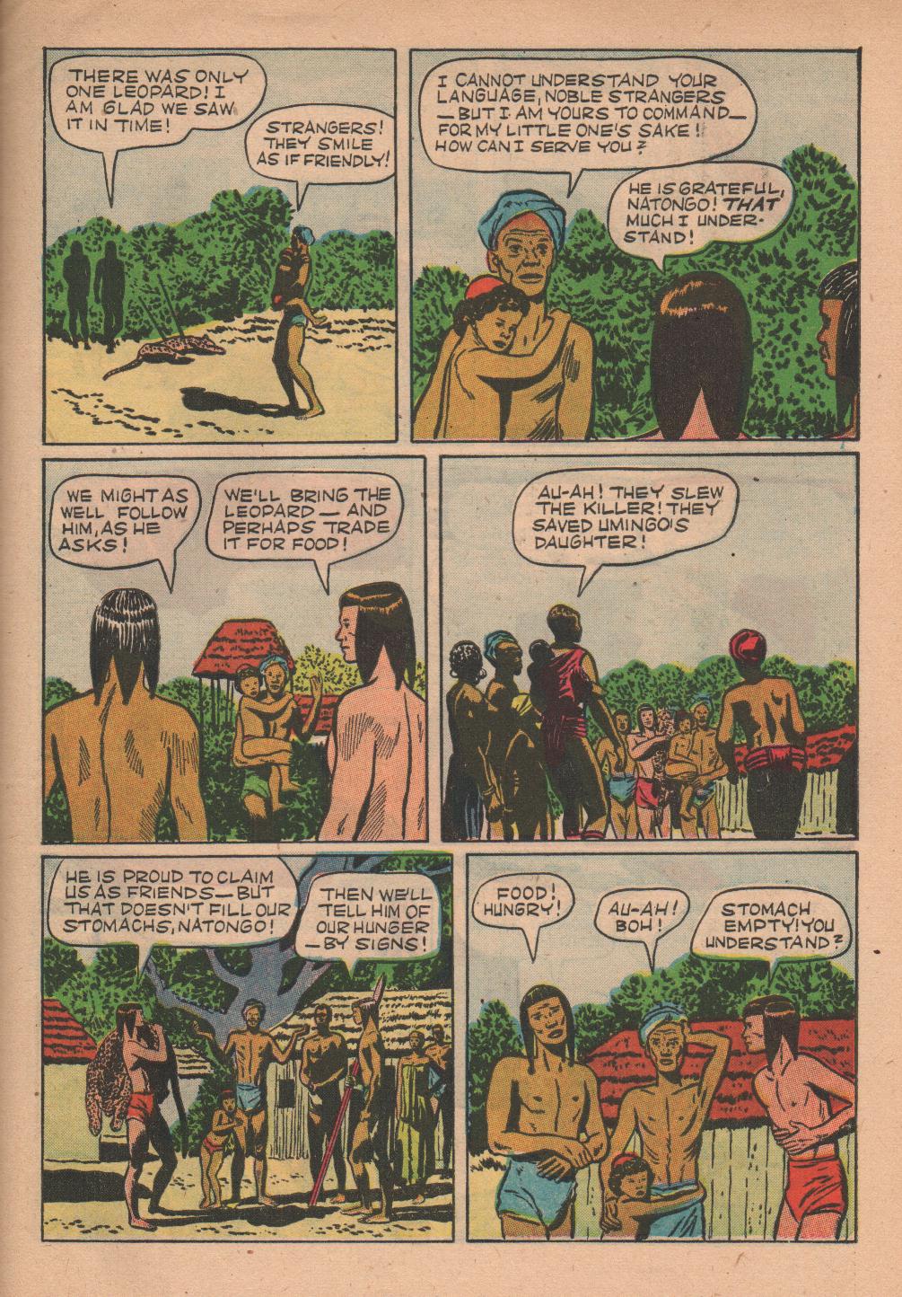 Read online Tarzan (1948) comic -  Issue #30 - 31