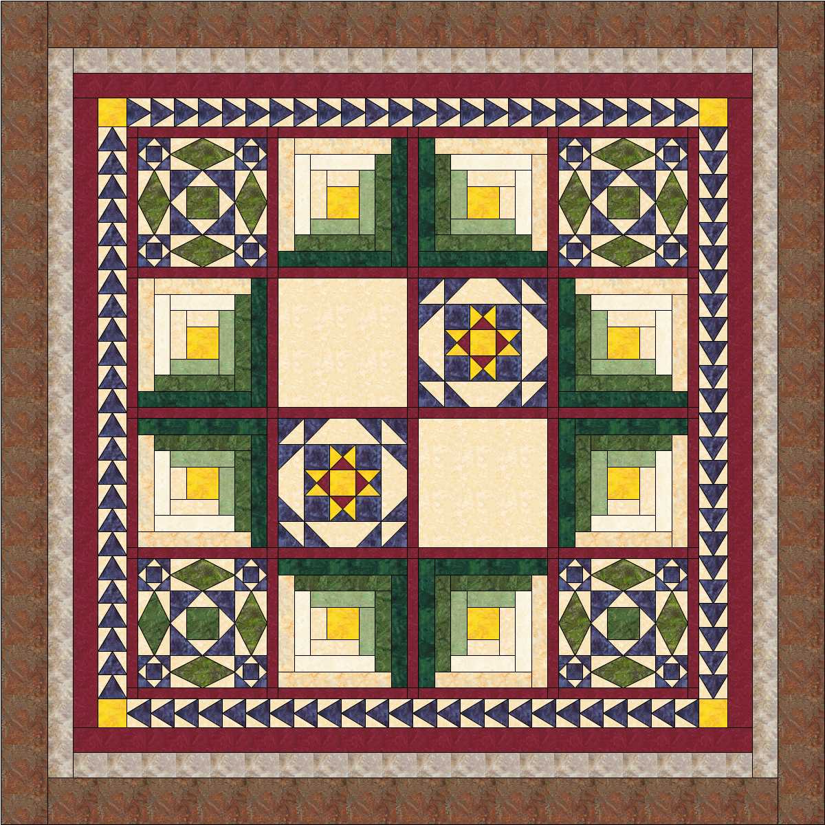 jan's quilting obsession My first quilt design with EQ7