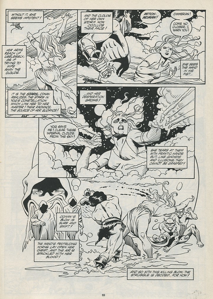 The Savage Sword Of Conan issue 188 - Page 57