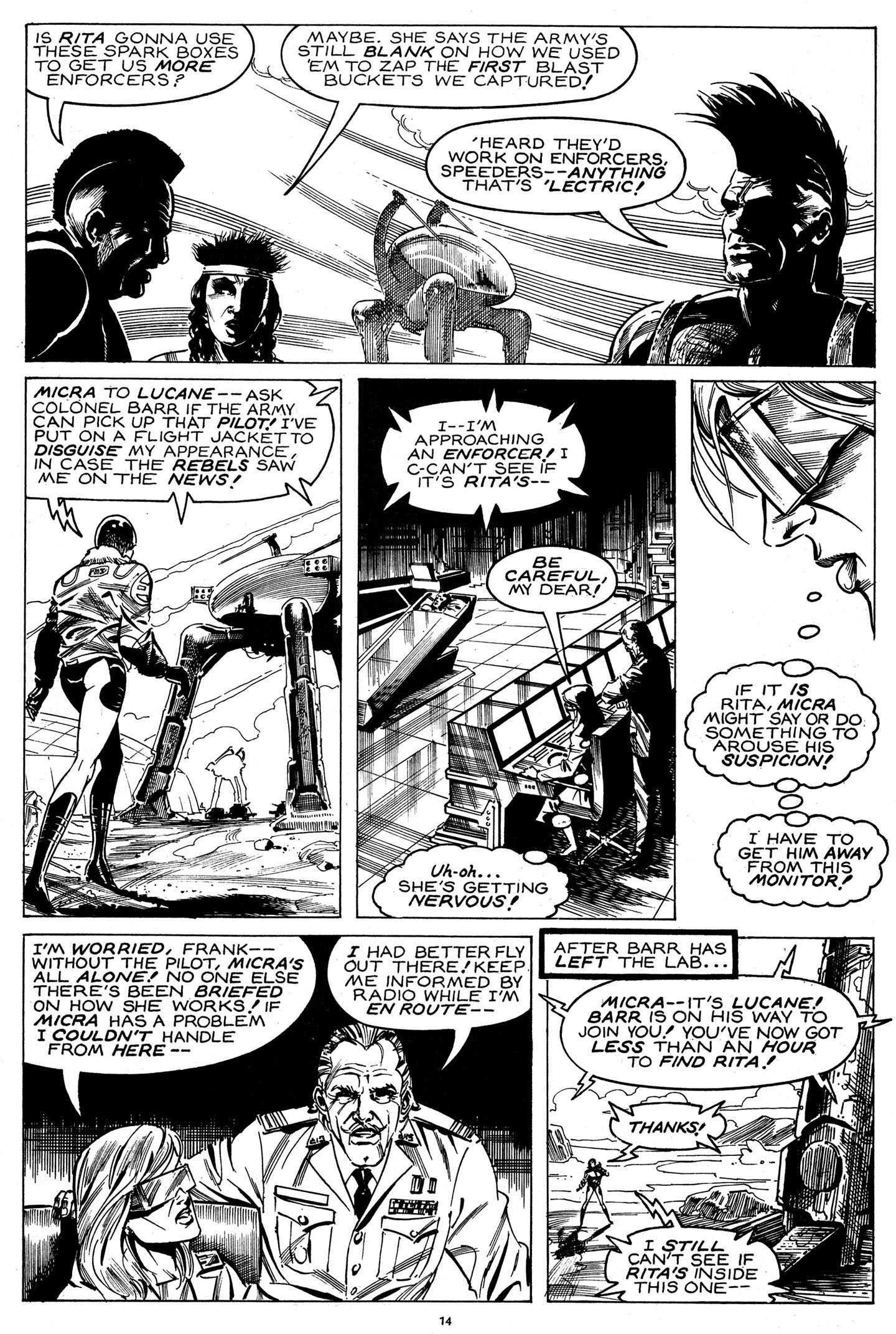 Read online MICRA: Mind Controlled Remote Automaton comic -  Issue #5 - 16
