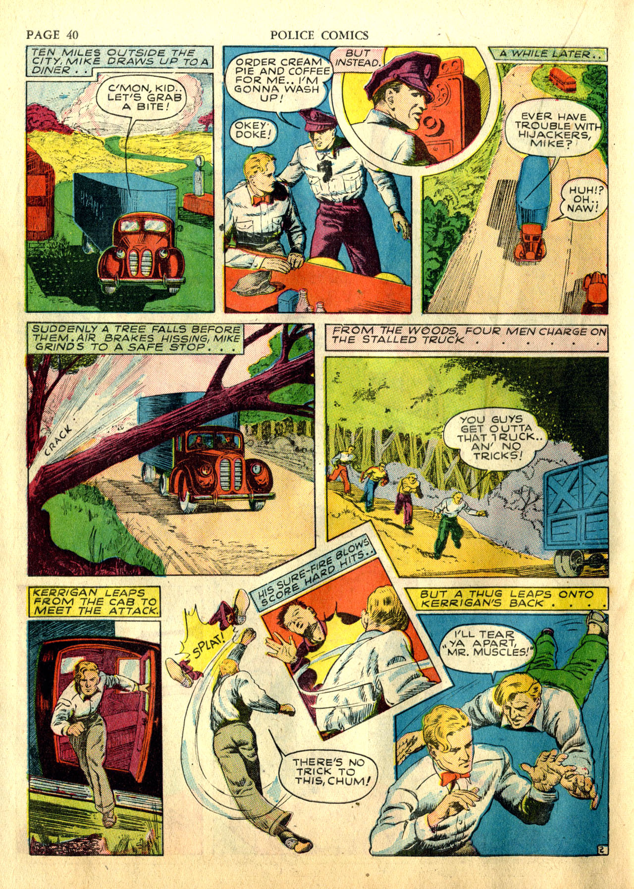 Read online Police Comics comic -  Issue #2 - 43