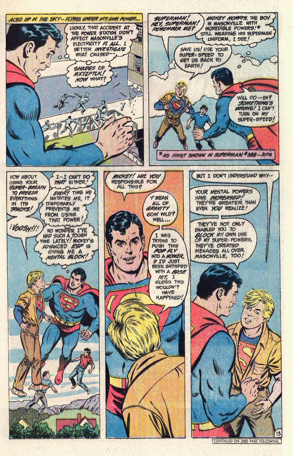 Read online Superman (1939) comic -  Issue #398 - 14