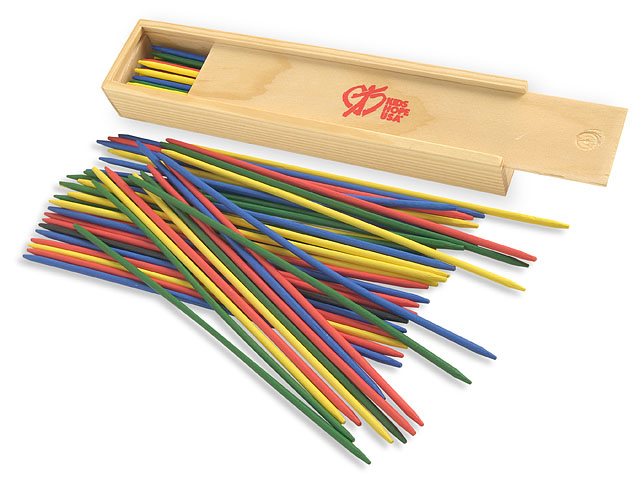 colorful pick up sticks, games we played