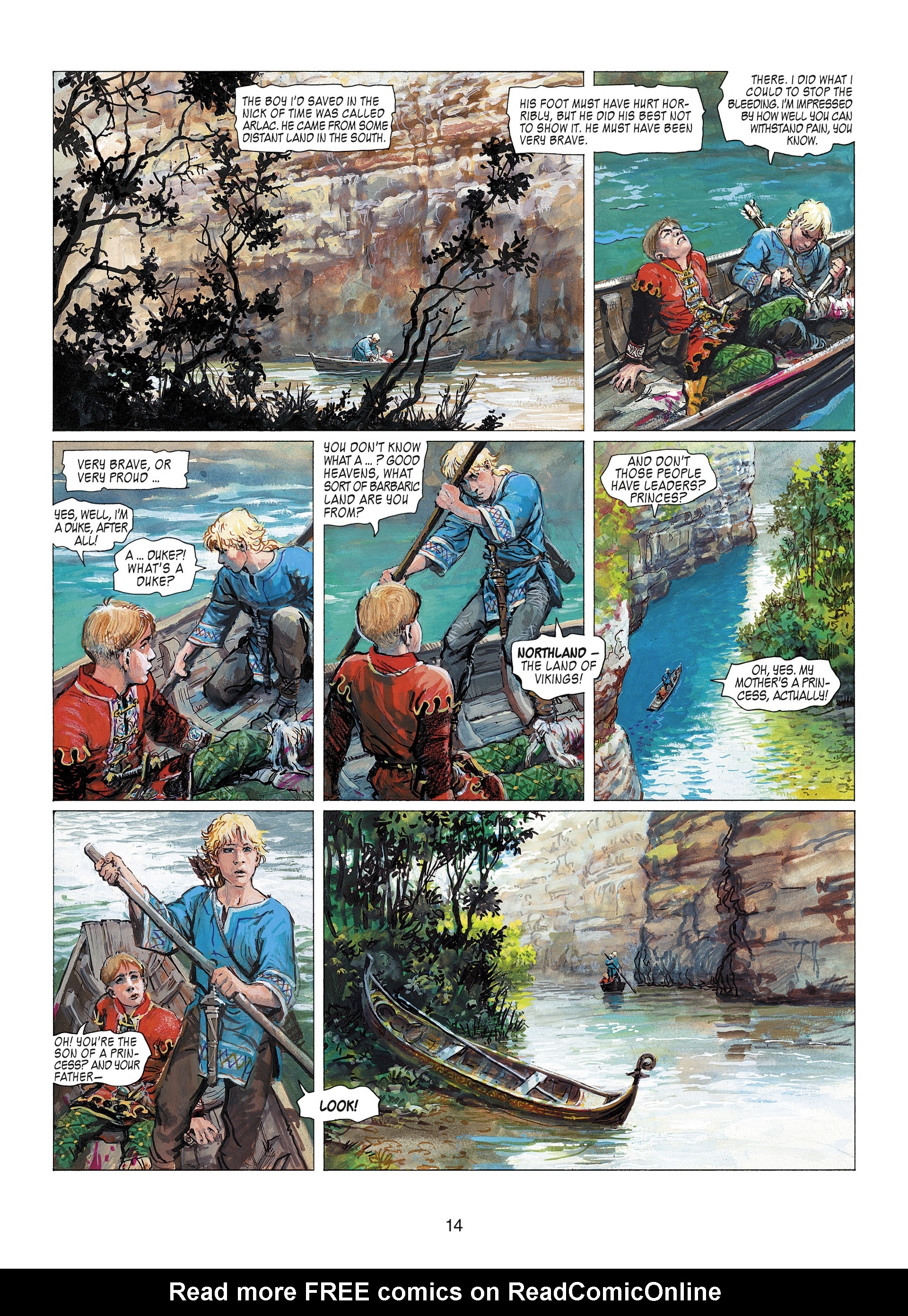 Read online Thorgal comic -  Issue #22 - 16