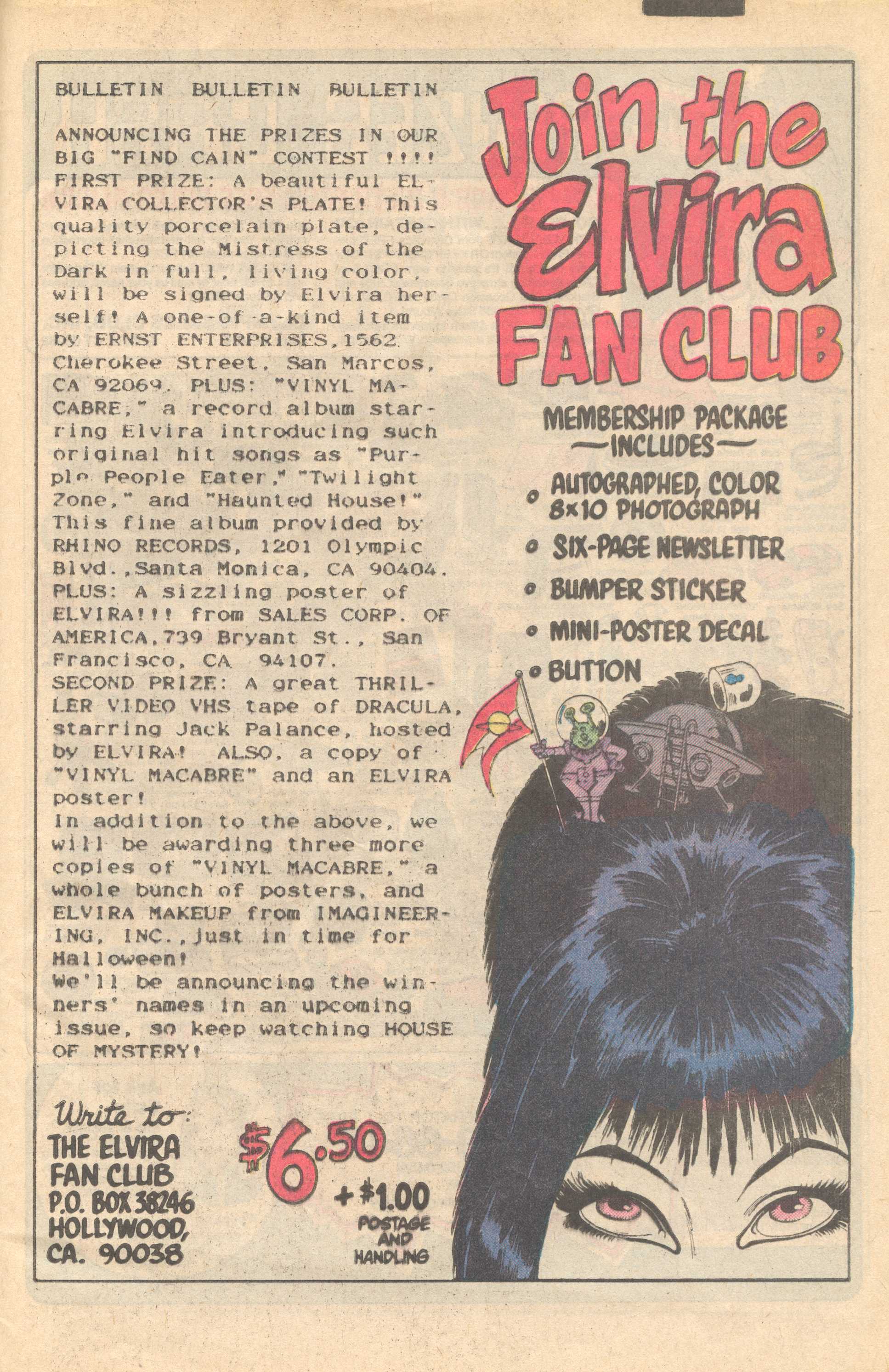 Elvira's House of Mystery Issue #7 #8 - English 25