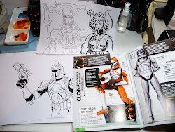 clone wars star character trooper encyclopedia troopers sketches reference sketch kid droids main