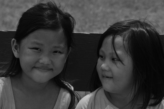 petites filles hmong