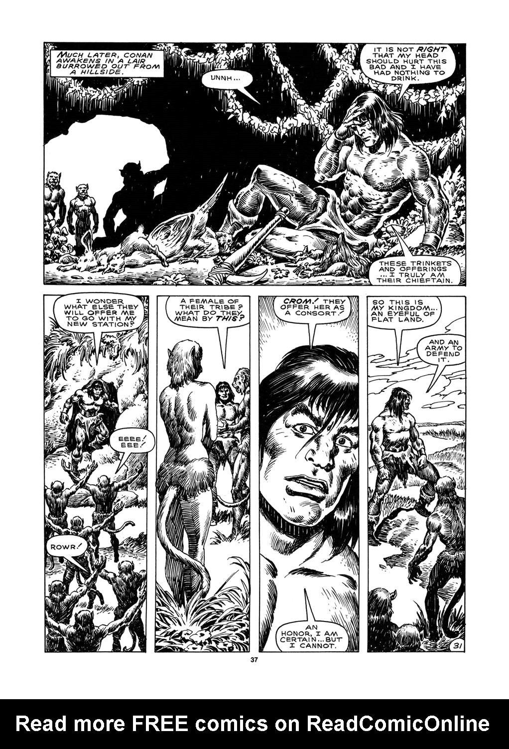 The Savage Sword Of Conan issue 151 - Page 35
